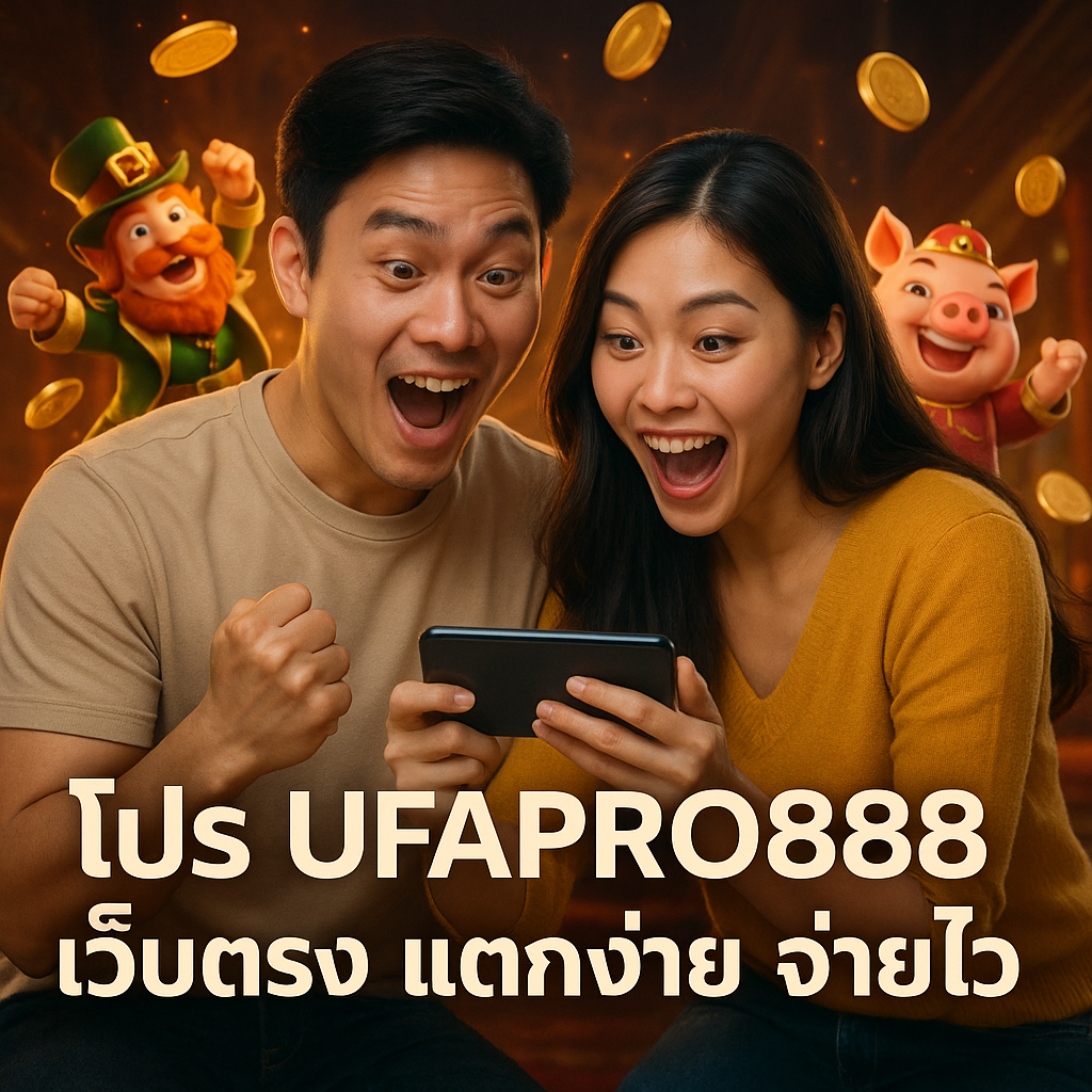 โปร UFAPRO888 เว็บตรง แตกง่าย จ่ายไว