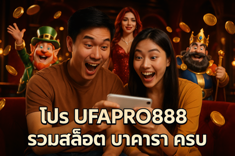โปร UFAPRO888 รวมสล็อต บาคาร่า ครบ