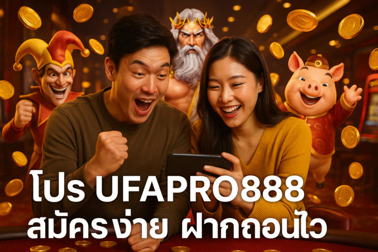 โปร UFAPRO888 สมัครง่าย ฝากถอนไว