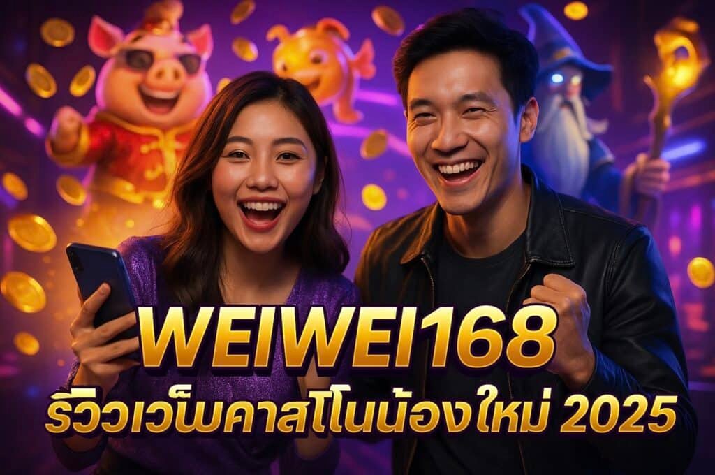 WEIWEI168 รีวิวเว็บคาสิโนน้องใหม่ 2025