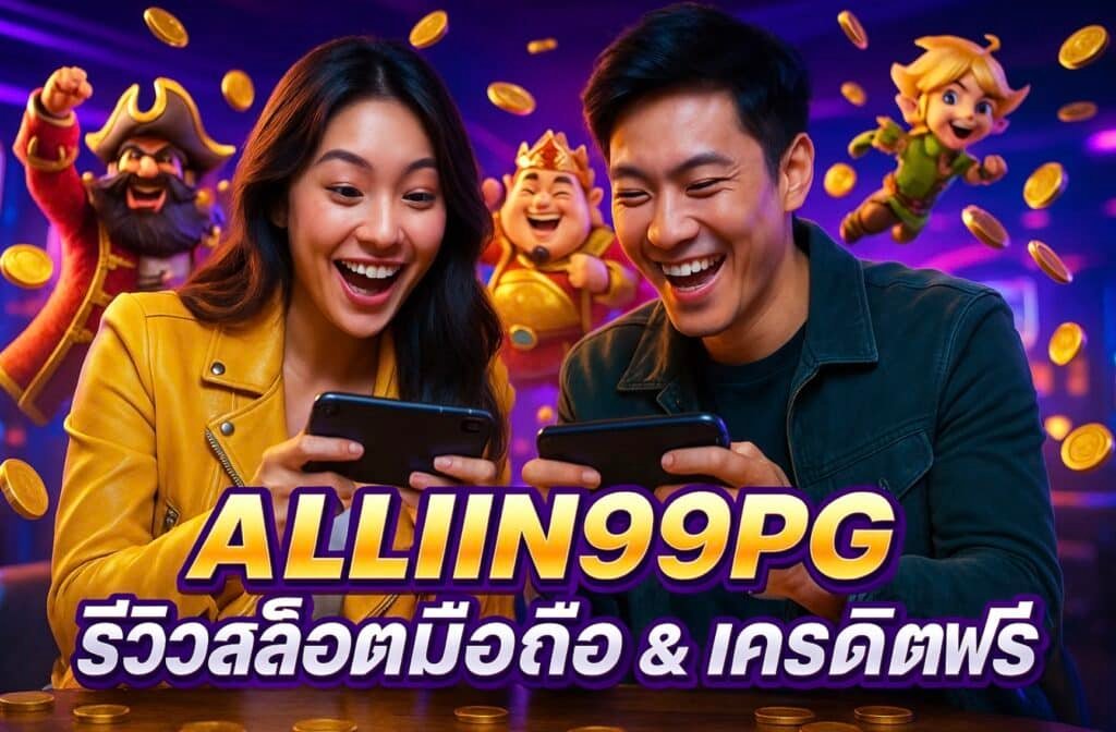 ALLIN99PG รีวิวสล็อตมือถือ เครดิตฟรี